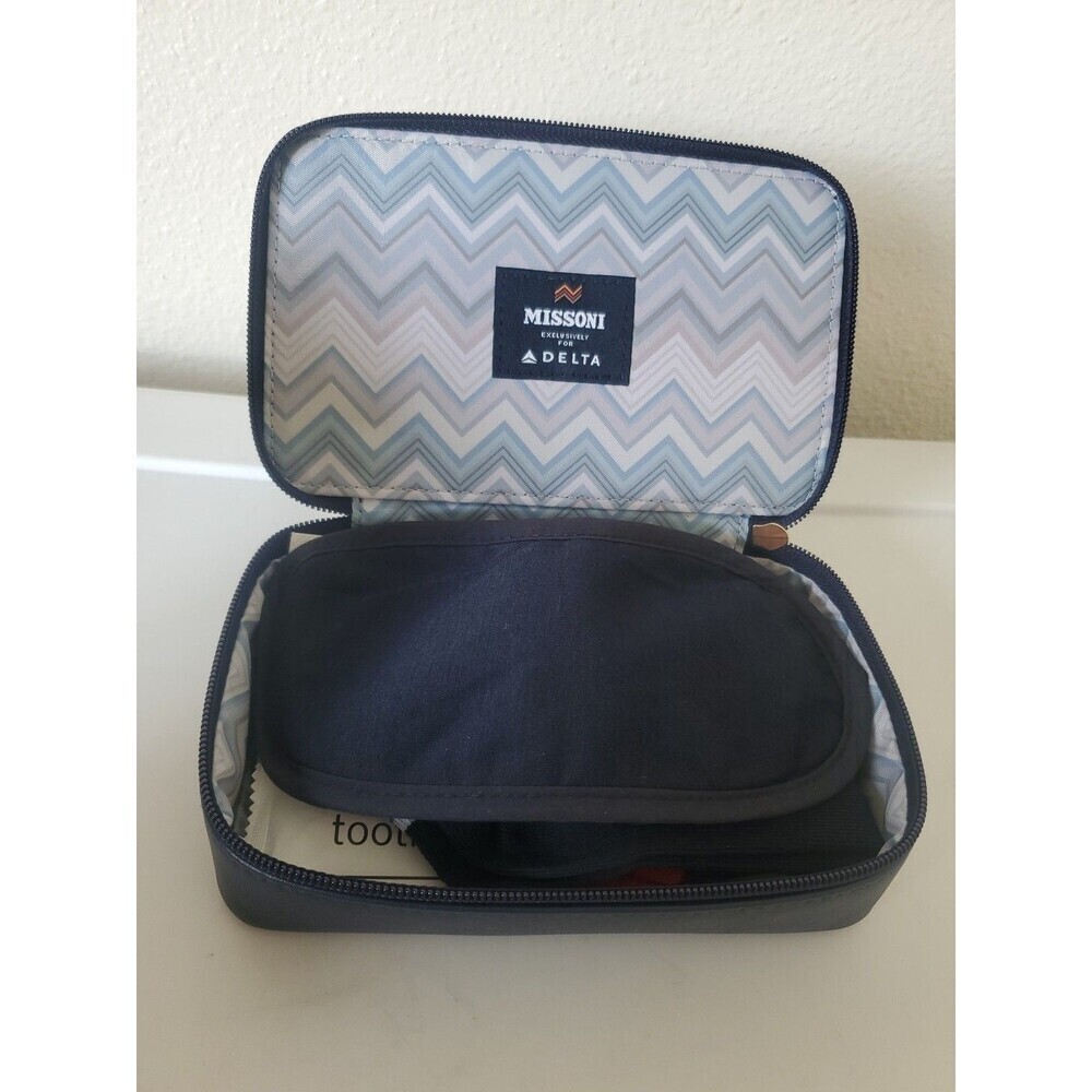 Missoni Delta One Travel Amenity Kit Collectible Souvenir Trip Bag New - Picture 16 of 16